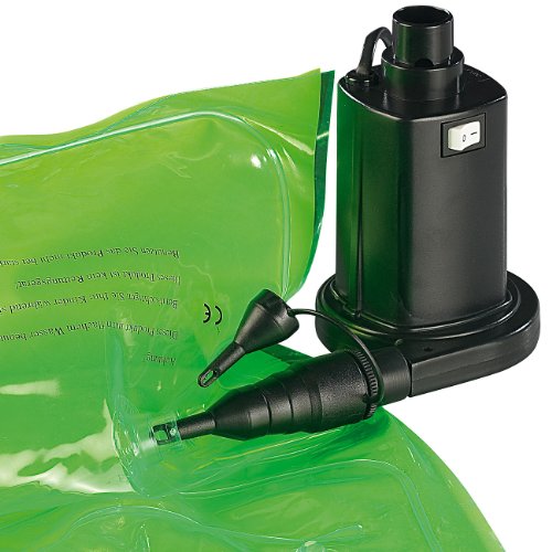 infactory Elektrische Luftpumpe für schnelles Auf- & Abpumpen, 230V Euro-Stecker - 2