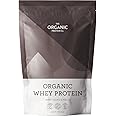The Organic Protein Co. – Chocolate Organic Whey Protein Powder | Additive Free, Undenatured, Bioactive, UPF Free, Emulsifier Free, Primarily Grass Fed, Vegetarian, Gluten Free - 1.2kg