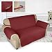 Produktbild KINLO 2 Sitzer Sofa Protector Möbelbezüge für Hunde / Katzen Bett mit Sofa Slipcovers 167 cm * 112 cm (Rotwein)