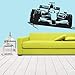 Produktbild Formel 1 Wandtattoos Sportwagen Aufkleber Racing Wandaufkleber Auto Automobil Schlafzimmer Dekorationen Jungen Wandgrafiken Mann Hhle Kunst rz2287