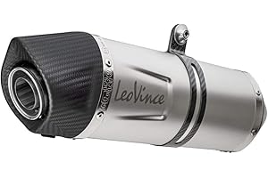 Pot Maxi Scooter leovince LV One INOX Compatible avec 400 Peugeot Metropolis 2013-