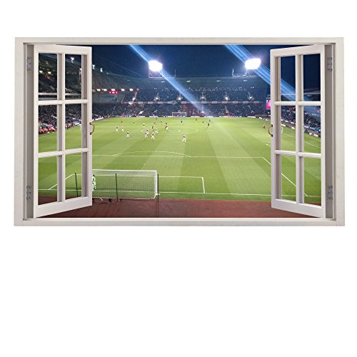 Various FOOTBALL and SPORTS STADIUM VIP BOX WINDOW 1000mm x 700mm Wall sticker Vinyl wall art for cars bikes caravans homes Customise4U™ (west ham)