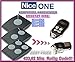 Produktbild NICE ON1, NICE ON2, NICE ON4 Ersatz Universal-transmitter Fernbedienung, 433.92 MHz Rolling Code KEYFOB