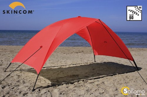Preisvergleich Produktbild SKINCOM Sonnenzelt EASY for TWO "WIND" ROT