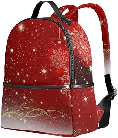 Great Strange Christmas Snowflake Backpack/zipper multi-kinetic bag/outdoor travel canvas bag, shopping/school/Gift
