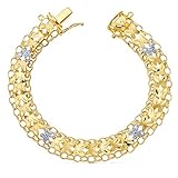 Eine echte Goldarmband 18K. close Art: Nut-. Gewicht (gr): 12. Länge (cm): 20 Breite (mm): 10.