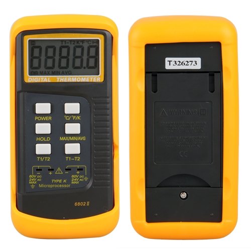 Temperaturmessgerät -50°bis 1300°C Thermometer Typ K - 2