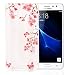 Produktbild ISENPENK Tasche Neu Für Samsung Galaxy J3 Pro(2016)/J3(2017) Hülle Silikon Muster Tiere [Blumen],Samsung Galaxy J3 Pro(2016)/J3(2017) 5,0-Zoll Hülle Silikon Transparent Durchsichtig Case Anti-Scratches wasserdicht Schutzhülle