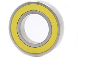 FUSHIBEARING Rodamiento radial híbrido de cerámica de acero inoxidable 6902-2RS, 15 x 28 x 7 mm, buje de bicicleta delantero trasero buje (1 unidad)