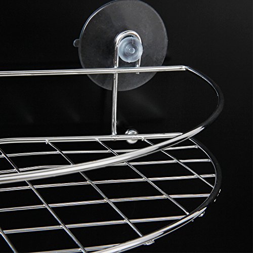 Duschablage Badregal Duschregal Duschgestell Duschkorb Badablage Eckregal - 4