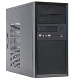 mini tower pc CT-01B-OP Chieftec CT-01B-OP iArena Mini Tower PC-Gehäuse (microATX), Schwarz