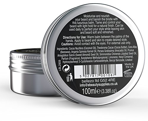 Beard Balm - Beard Wax by Benjamin Bernard - Encourage Healthy Beard Growth, Beard Softening and Grooming - Beard Pomade… - Image 3