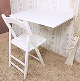 Im Lieferumfang enthalten: * 1 x Klapptisch * 1 x Aufbauanleitung. * 1 x Montageset (Scharniere, Schrauben, Dübel)