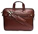 GLEAM Synthetic Sleek Faux Leather 15.6-Inch Laptop ,Messenger ,Tablet and Executive Office Bag (Brown) RS.1399.00
