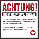 Schlüsselanhänger aus Holz – Herz Endlosschleife „Beste Mama“ Gravur - 2