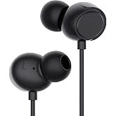 BUFF LABS Blogy BR05 Earbuds, Wired, Built-in Mic, (Black)