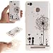 Produktbild Nancen Xiaomi Redmi 3s / Redmi 3X (5.0 Zoll) Hülle, Ultra Dünn Spezielle Weiche TPU Full Silikon Cover Case Handyhülle Schutzhülle Tasche [Löwenzahn]