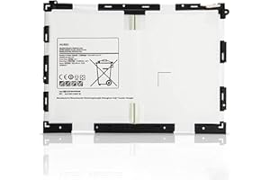 HUBEI EB-BT550ABE EB-BT550ABA EB-BT550 Remplacement de la Batterie de la Tablette pour Samsung Galaxy Tab A 9.7" SM-T550 SM-P550(WiFi) SM-T555 SM-P555(3G, 4G/LTE&WiFi) SM-T555C SM-P351(3.8V 22.8Wh 6000mAh)