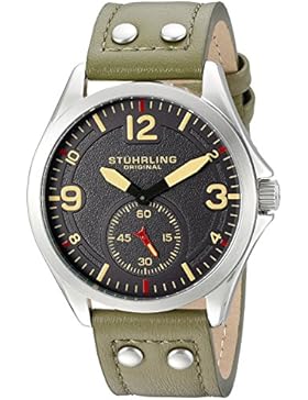 Stuhrling Original Herren-Armbanduhr Tuskegee Analog Quarz 684.03