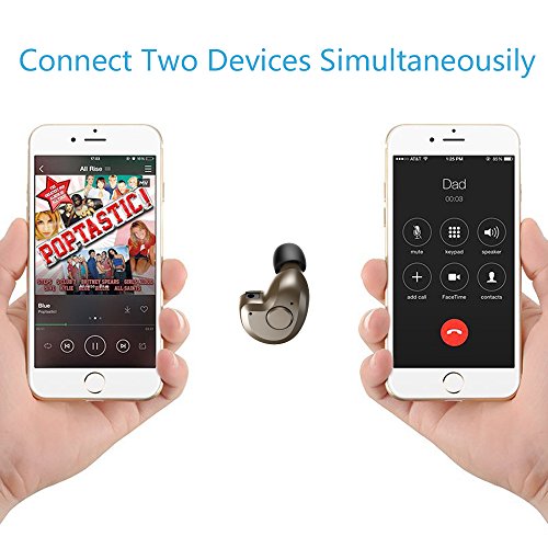 mini Auricular Bluetooth 4 1 AngLink Auricular Manos Libres Bluetooth in-ear con Micr fono para M vil iPhone y Android - marr n S lo 3 8 g reviews mini Auricular Bluetooth 4 1 AngLink Auricular Manos Libres Bluetooth in-ear con Micr fono para M vil iPhone y Android - marr n S lo 3 8 g