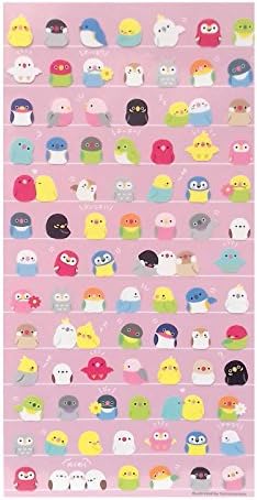 Japanese Funny Bird Budgie Stickers Authentic Mind Wave Cute Kawaii