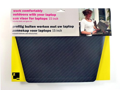 ZunZun universelle Sonnenblende für 15 inch Laptops inklusive Anti-Reflexion Schutzfolie - 5