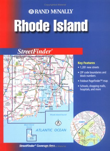 Rand McNally Rhode Island Streetfinder (Rand McNally Streetfinder)