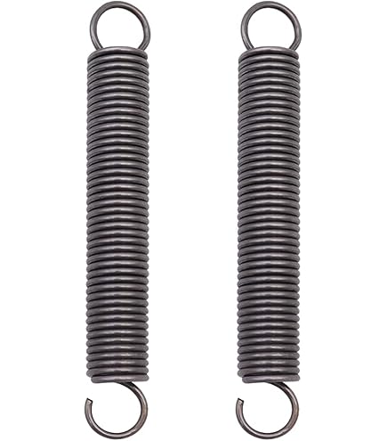5 Zugfedern 2x18x110mm Mit Haken - Federstahl Federn Für Möbel & Haushaltsgeräte