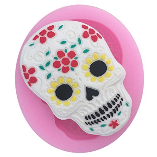 Gazechimp 2pcs Horror Muster Silikon Muffinform Muffin Form Muffinförmchen Kuchen Dessert Cup Cake Pudding Gelee Mini-Cupcake Formenset Kuchenformen Cupcake Form - 8