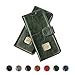 Produktbild Apple iPhone X Ledertasche, QIOTTI Folio Leder Wallet Case mit [ RFID Schutz Blocking ] [ Standfunktion ] [ Kreditkarten Fächer ] [ Magnetverschluss ] [ ECO-FAUX Leder ] Flip Cover Hülle für iPhone X Classic Kollektion (GRÜN)