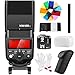 Produktbild Neewer 2,4 G Drahtlos 1/8000s HSS TTL GN36 Master/Slave Blitzlicht mit n1t-s Trigger Farbe Filter Reinigungsset für Sony A7 A7R A7S a7II A7RII A7SII A6000 A6300 A6500 A58 A99 Kameras(nw400s)