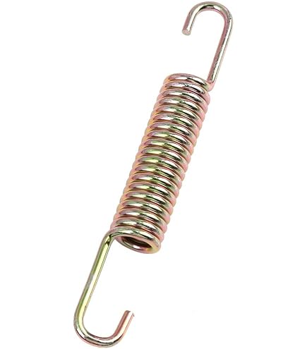 Uxcell Silver Tone Kickstand Return Spring – 6cm Length, Fits GN125/GS125 Motorcycles