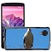 Produktbild GoGoMobile Bild Hart Handy Schwarz Schutz Case Cover Schale Etui // M00119221 Störche Weißstorch Berg Husen // LG Nexus 5