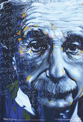 (13x19) Albert Einstein Artistic Formulas Poster