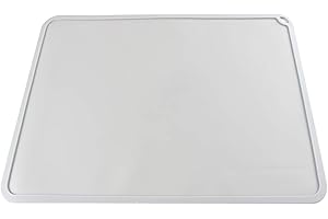 LIYING Toaiot DLP SLA LCD Silicone Slap Mat 410X310 mm/16x12 pouces Nettoyage ou transfert de résine pour protéger la surface de travail pour Photon Eleg Mars Wanha pour accessoires d'imprimante 3D - Gris