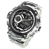 [Lad Wetter] Military Armbanduhr/Triple Time/Survival Spiel/Outdoor/100 m Wasser Widerstand