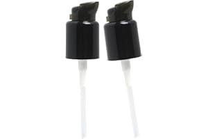 SANGCCA 2Pcs Replacement MAC & Estee Lauder Double Wear Foundation Pump, Black Make-Up Cosmetic Liquid Foundation Pump