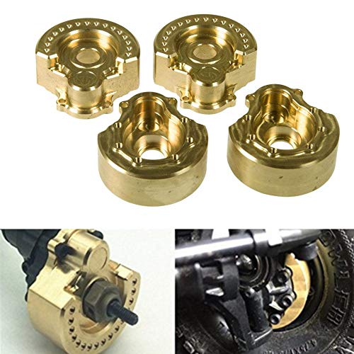 4 Pezzi RC Wheel Heavy Weights Counterweight per Traxxas TRX-4 1/10 scala RC buggy car (#A stile)