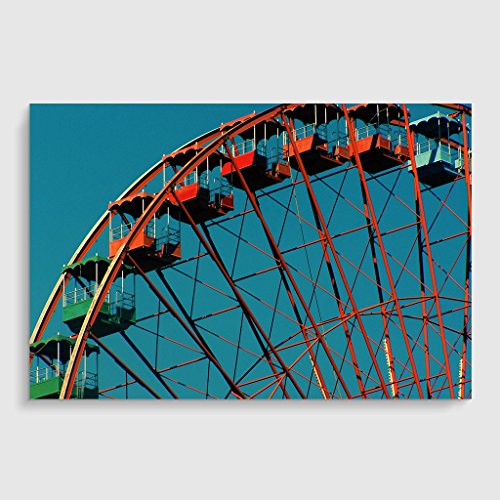 Arty Pie Art Print Poster A2 (59.4 x 42 cm / 23.4 x 16.5 Inch) Ferris Wheel Fair Carnival (3)