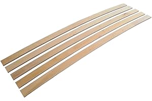 ‎COEMO Coemo Federholzleisten Ersatzleisten für Lattenrost im Set 5 STK., Größe:985 x 35 x 8