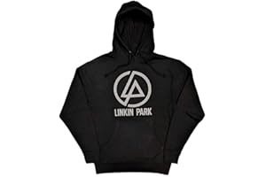 ROCK OFF OFFICIALLY LICENSED PRODUCTS Linkin Park Kapuzenpullover Concentric Band Logo Nue offiziell Unisex Schwarz