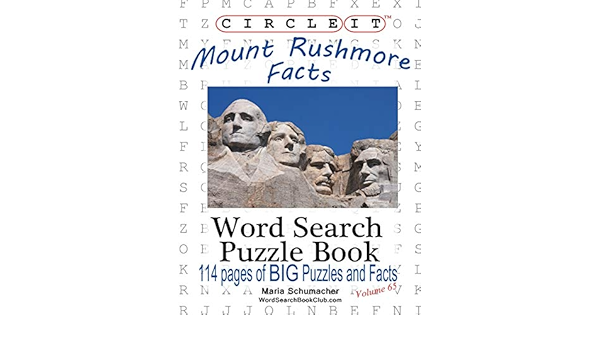 Buy Circle It Mount Rushmore Facts Word Search Puzzle Book Book Online At Low Prices In India Circle It Mount Rushmore Facts Word Search Puzzle Book Reviews Ratings Amazon In