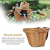Tamaño: unos 23 * 16 * 15,5cm, con y con correas de cuero. Adecuado para estudiantes, posición ajustable, adecuado para todas las bicicletas para niños.