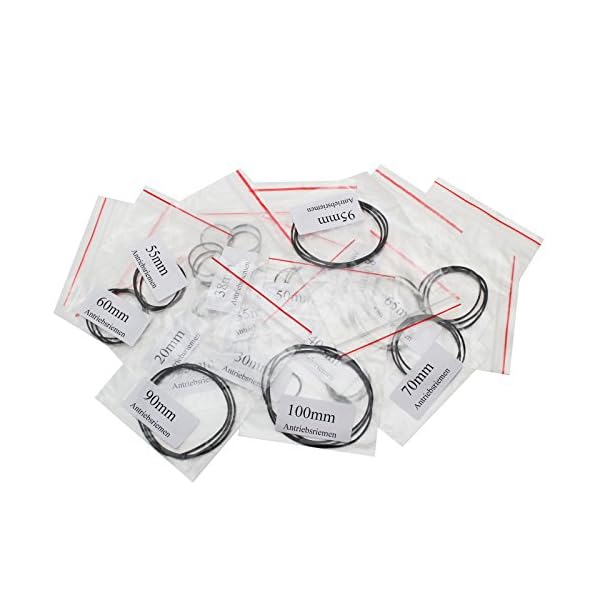 51x Antriebsriemen Vierkant von 20-100mm SET Sortiment 1A-Qualität