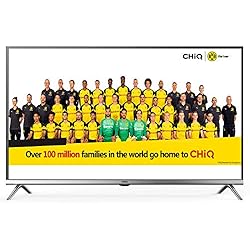 CHiQ L32D5T 32 Pouces (80cm) Full HD LED téléviseur,Triple Tuner (DVB-T2/T/C/S2/S,CI+,HDMI,Lecteur multimédia Via USB) [Classe énergétique A+] Gris Metal