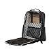 Ju-Ju-Be Onyx Collection Be Right Back Backpack Diaper Bag, Black Out