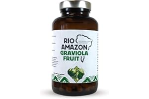 Rio Amazon 500 mg Graviola Fruit Extract - Pack of 120 Capsules
