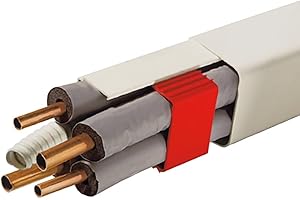 AXELAIR Goulotte Couleur Blanc 80x60 - l.2m - Climatisation