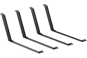 Anker SOLIX Solarmodulhalterung für Flachdach und Garten, 2er-Pack, Solarpanel-Halterung, Für Flachdach Garten Terrasse Boden, Einfache Installation, Anti-Rutsch-Design, 20° Neigungswinkel, in Schwarz