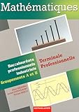 Image de Mathématiques Term Pro Bac Pro industriels groupement a et b